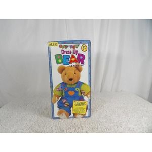 Alex Unisex Kids Sew Fun Dress Up Bear Sewing Craft Kit